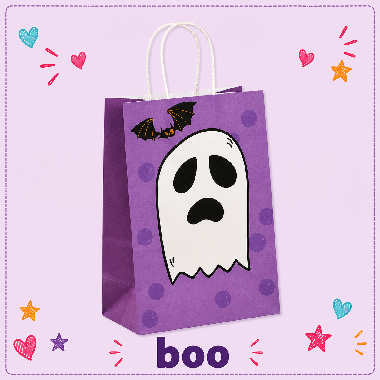 Halloween Kraft Paper Bag - Image 4