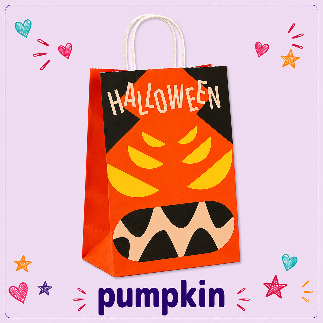 Halloween Kraft Paper Bag - Image 3