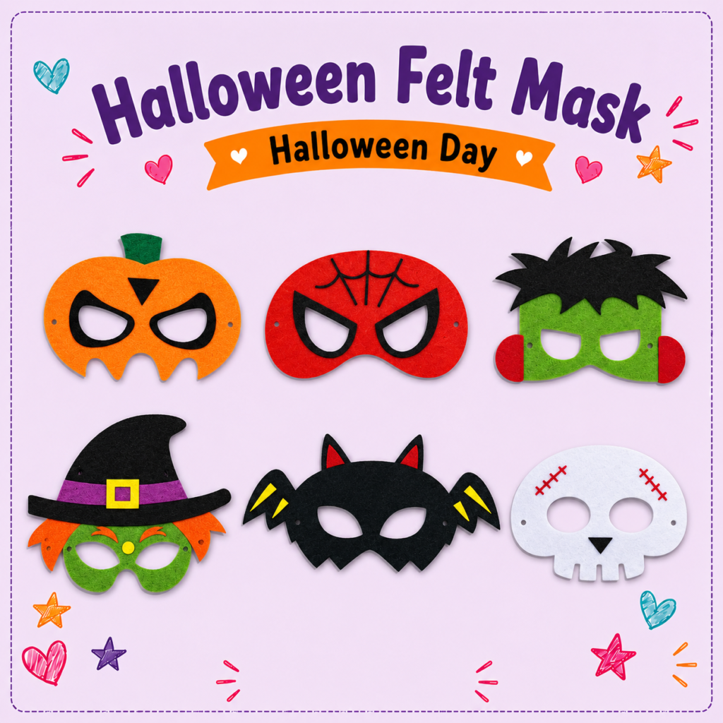 Halloween Felt Mask