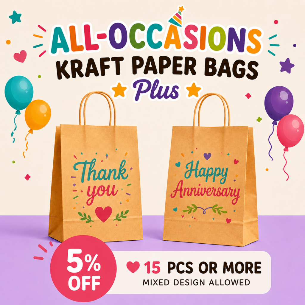 All-Occasions Paper Bags (Plus)