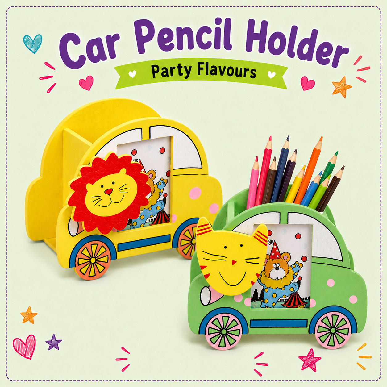 Car Pencil Holder