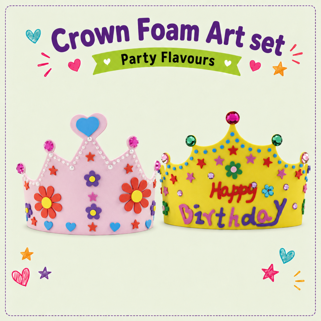Crown Foam Art Set