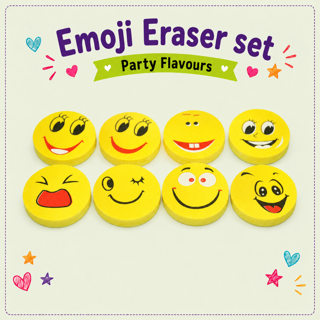 Emoji Eraser Set
