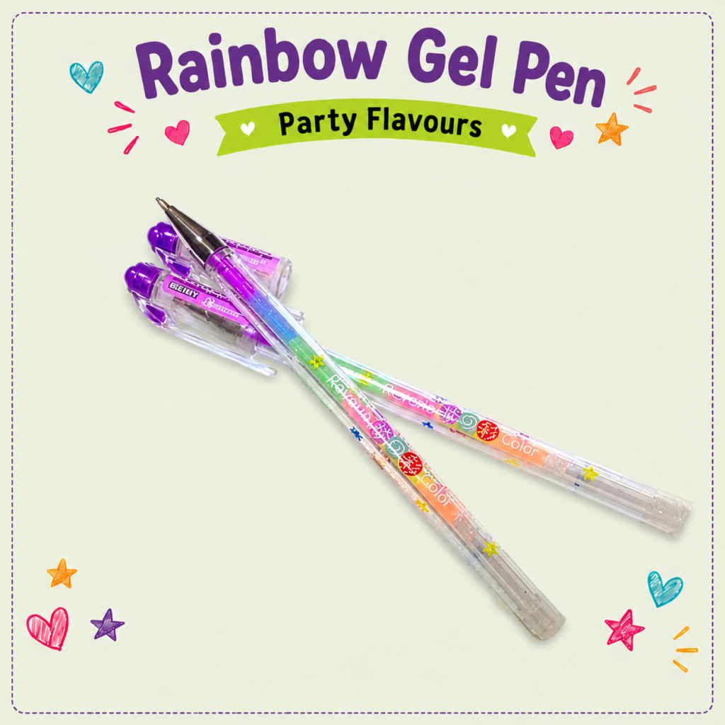 Rainbow Gel Pen