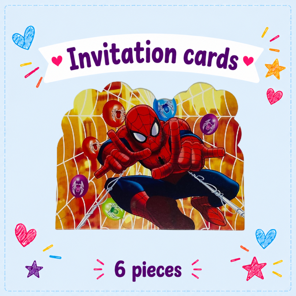 Hero invitation card