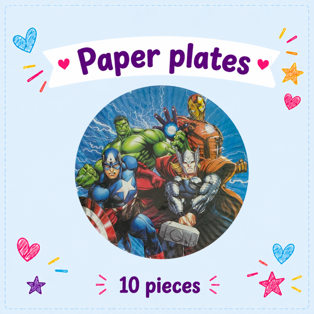 Heroes Party Tableware Collection