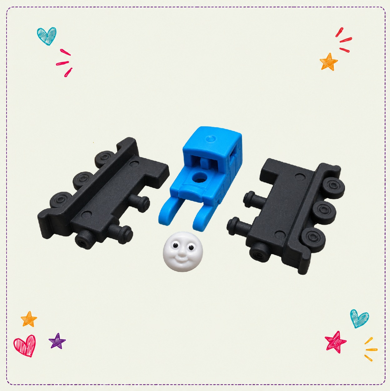 Train Eraser set - Image 2