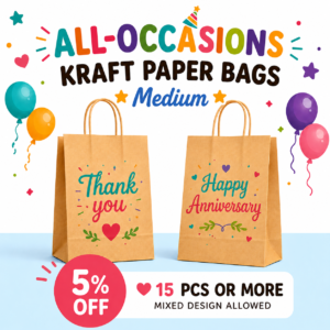 All-Occasions Paper Bags (Medium)